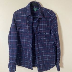 J Crew heavyweight chamios workshirt